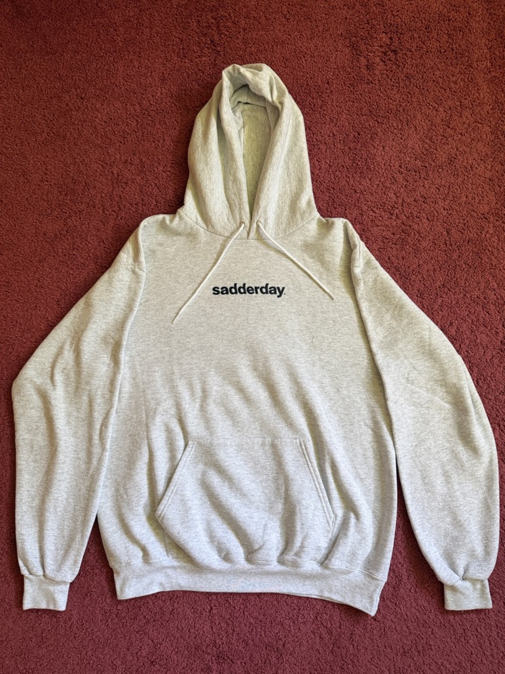Light Gray Men's Pullover Hoodie